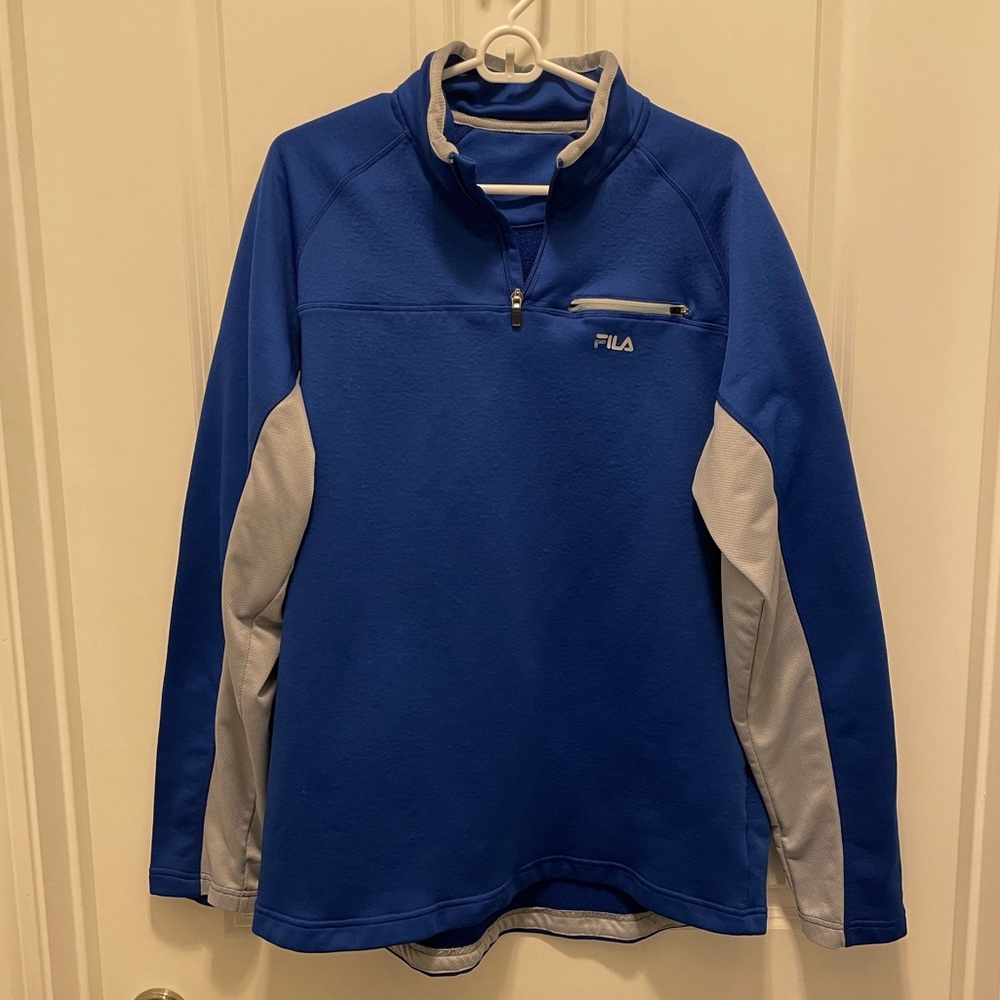 Men’s Fila Quarter Zip Sweatshirt
